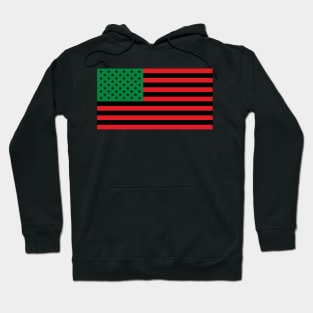 Pan African American Flag Hoodie